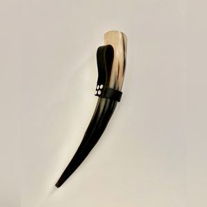 Viking Drink Horn with Strap